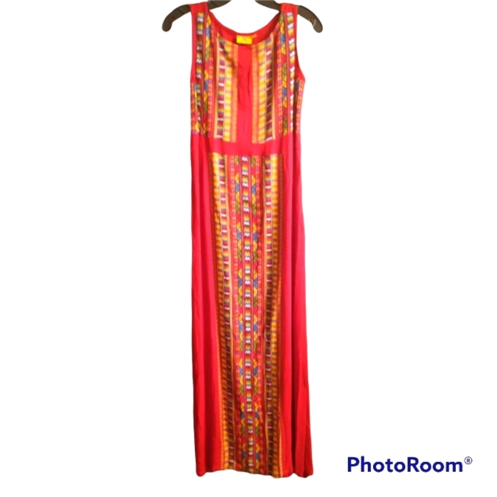 ATEESA sleeveless maxi high side slits